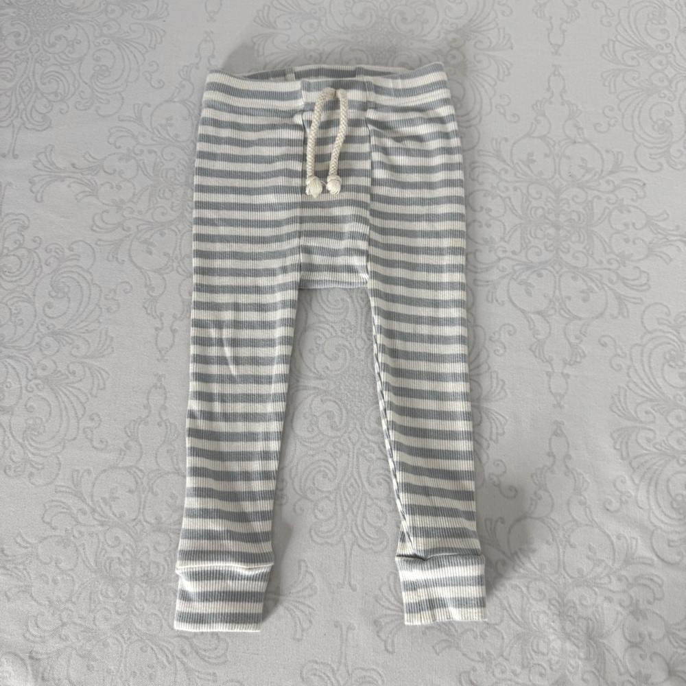 Sova Organic Cotton Striped Pants Size 18-24 Months